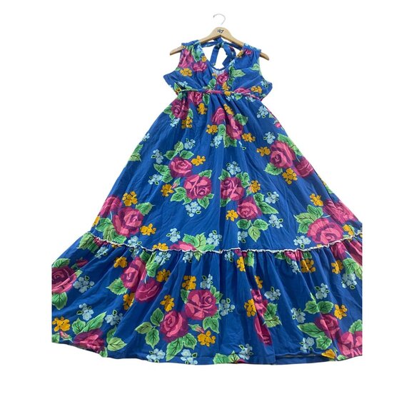 Matilda Jane Dresses & Skirts - Matilda Jane Women's Blue Flordal Dream Weaver Maxi Dress - Large